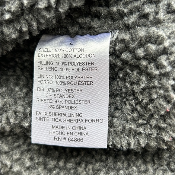 Lee Premium Select Women’s Black Hooded work Jacket size Large - Picture 5 of 8